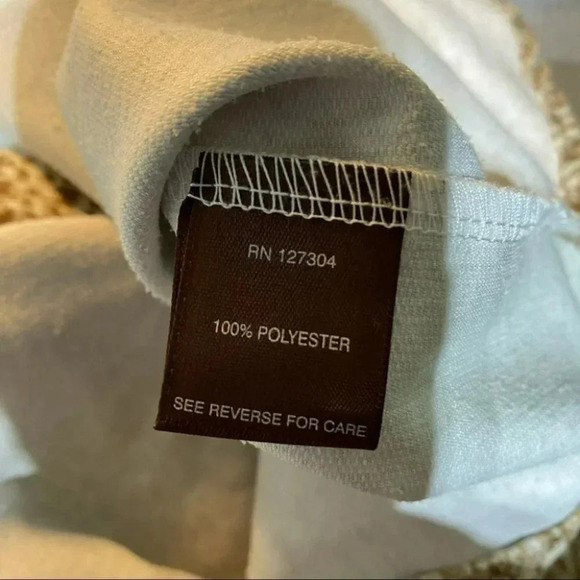 Multiples M NWT boho tint brown/white‎ shirt dress - Picture 4 of 6